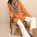 Terracotta Double-Breasted  BLAZER